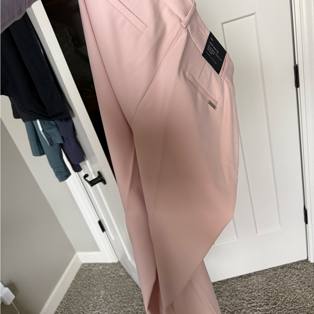 Tommy Hilfiger Light Pink Women’s Work Pants - Picture 2 of 6